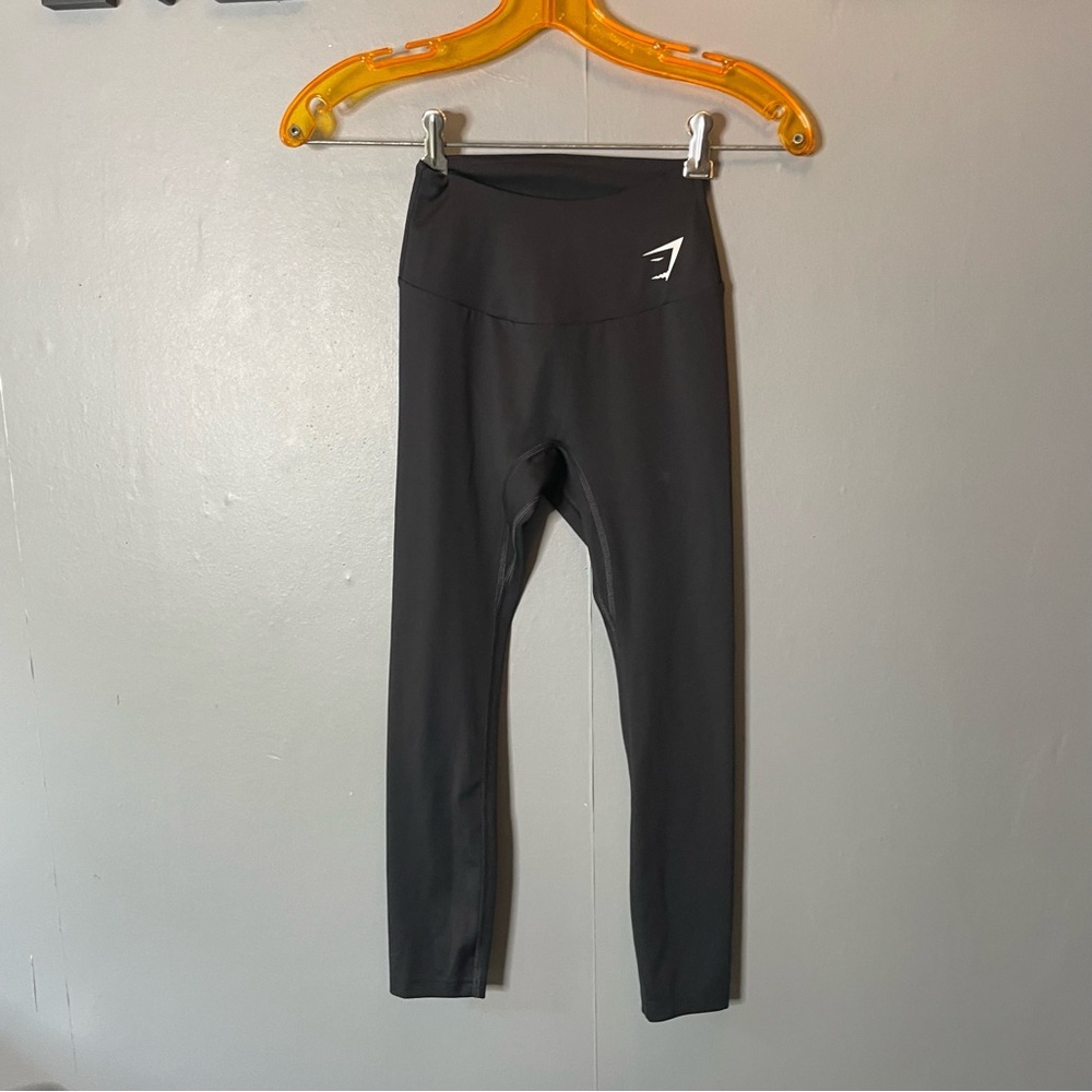 GymShark high waisted black leggings size‎ xs